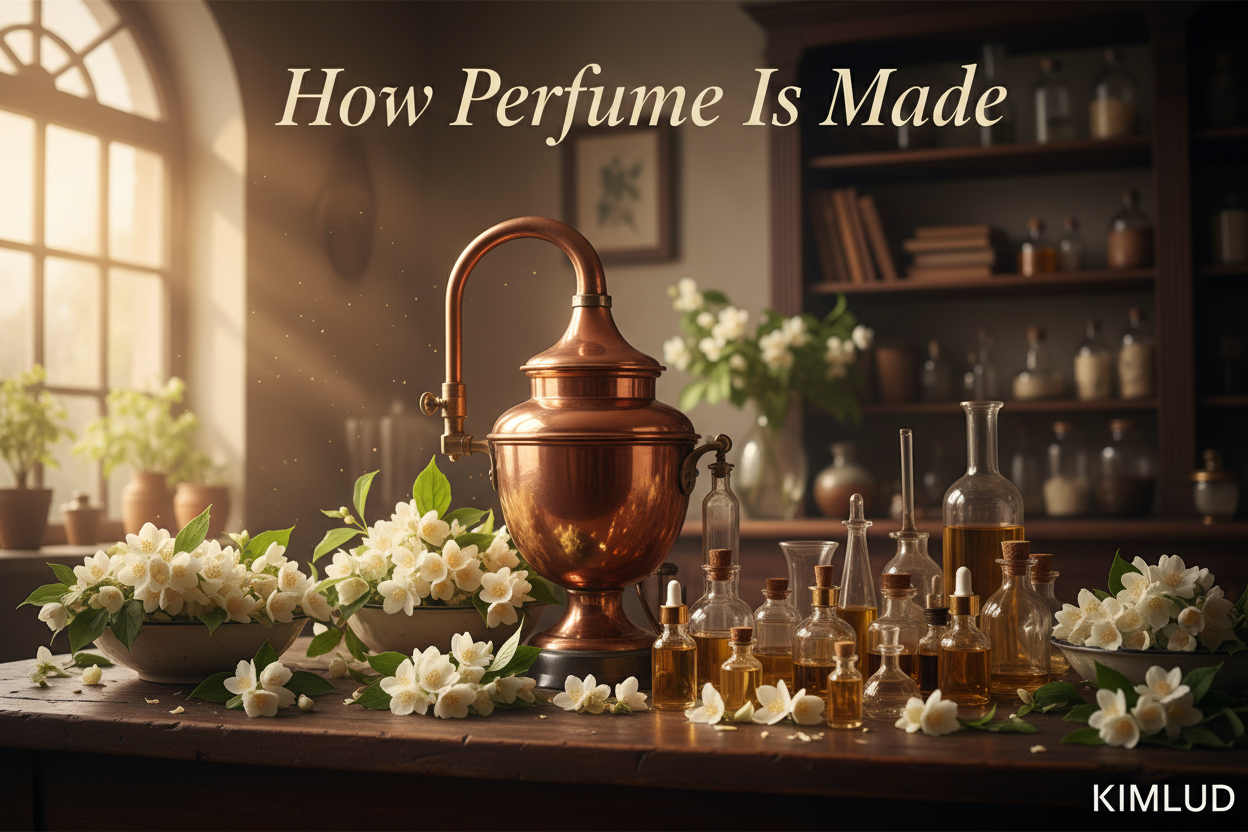 How Perfume Is Made: From Flower to Fragrance | KIMLUD