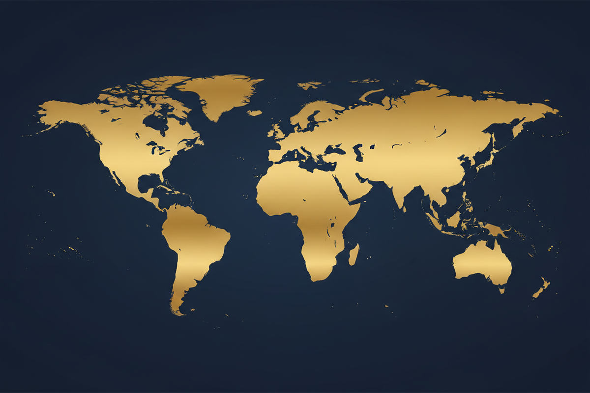 World map hero image — Africa's true size and the Mercator projection myth | KIMLUD