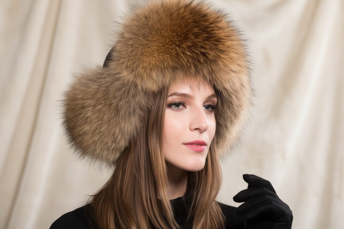 KIMLUD Winter Fur Trapper Hat Collection