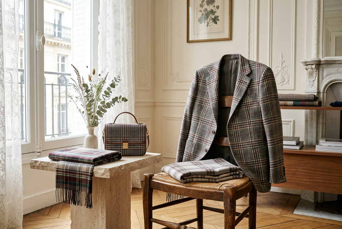 Plaid and tartan editorial collection hero