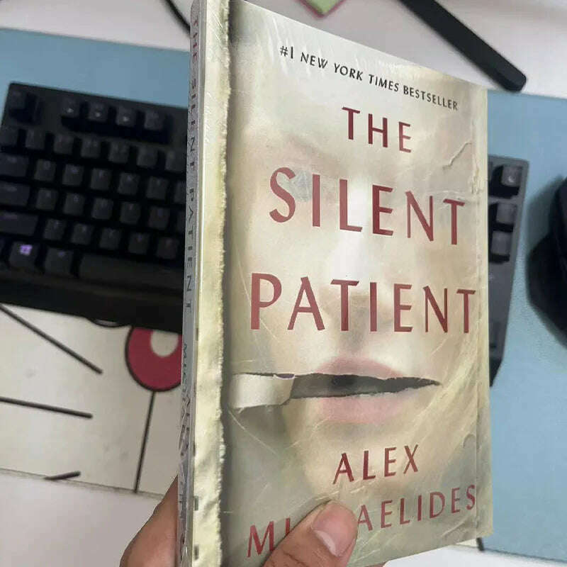 KIMLUD, 1 Book The Silent Patient by Alex Michaelides Paperback English Novel Bestseller Book, KIMLUD Womens Clothes