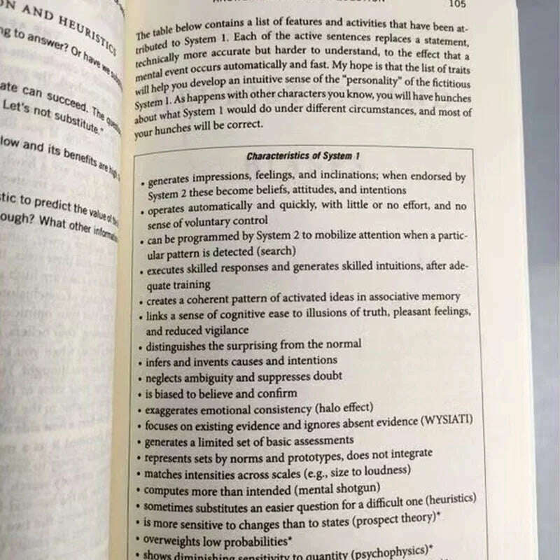 KIMLUD, 1 Book Thinking Fast and Slow By Daniel Kahneman A Lifetimes Worth of Wisdom Economic Management Books, KIMLUD Womens Clothes