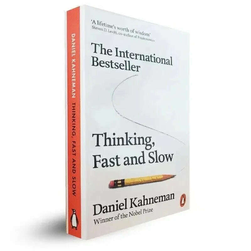 KIMLUD, 1 Book Thinking Fast and Slow By Daniel Kahneman A Lifetimes Worth of Wisdom Economic Management Books, KIMLUD Womens Clothes