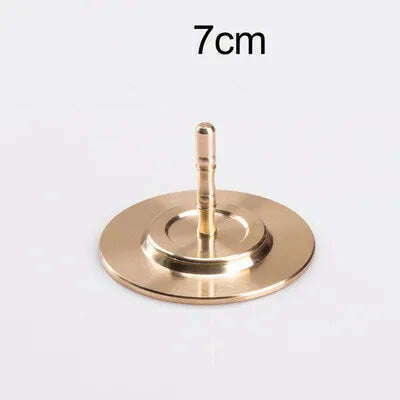 1 PCS DIY Pure Copper Tower Incense Moulds Incense Cones Making Molds Tower Incense Burner Tools Gifts Home Decoration - KIMLUD