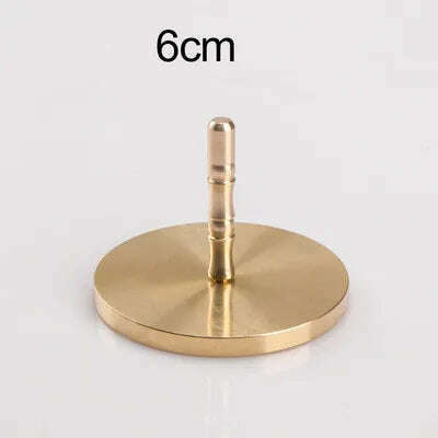 1 PCS DIY Pure Copper Tower Incense Moulds Incense Cones Making Molds Tower Incense Burner Tools Gifts Home Decoration - KIMLUD