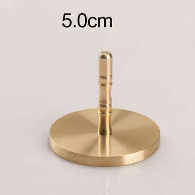 1 PCS DIY Pure Copper Tower Incense Moulds Incense Cones Making Molds Tower Incense Burner Tools Gifts Home Decoration - KIMLUD