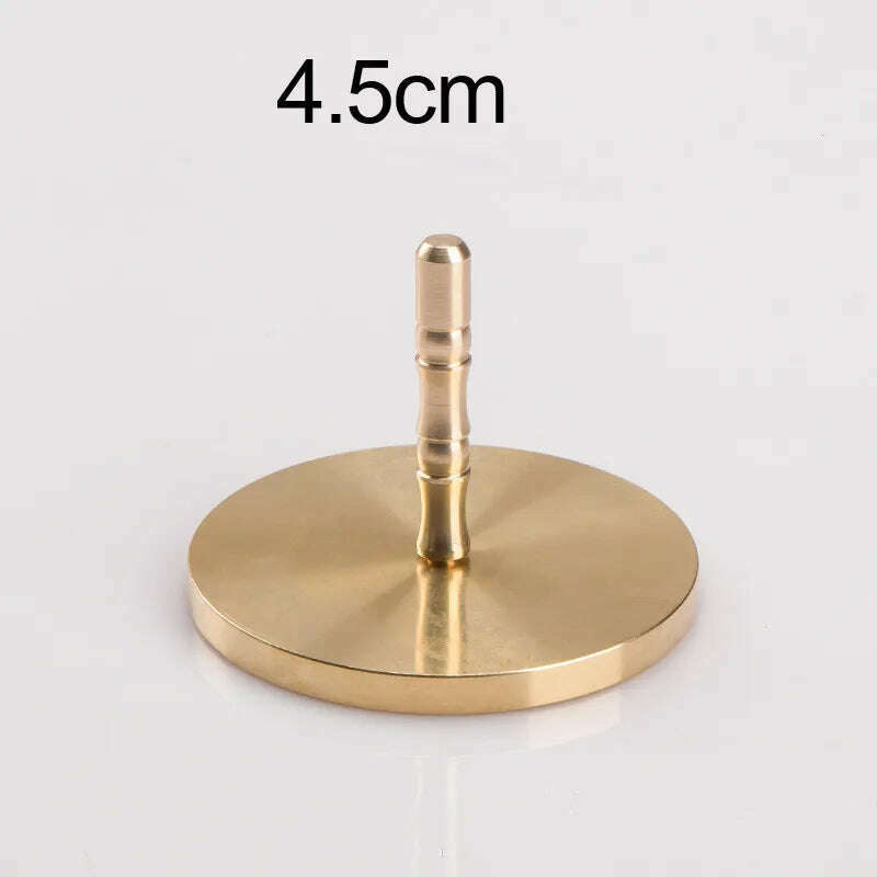 1 PCS DIY Pure Copper Tower Incense Moulds Incense Cones Making Molds Tower Incense Burner Tools Gifts Home Decoration - KIMLUD
