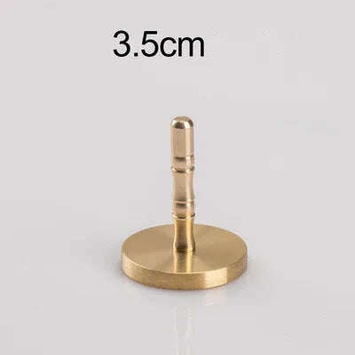 1 PCS DIY Pure Copper Tower Incense Moulds Incense Cones Making Molds Tower Incense Burner Tools Gifts Home Decoration - KIMLUD