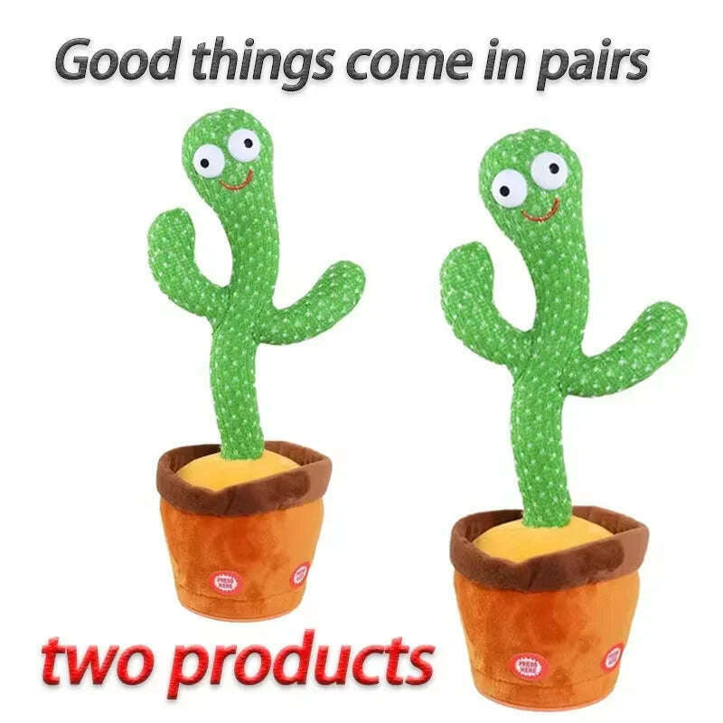 KIMLUD, 1 Piece -Talking And Dancing Cactus Toy For Baby Boys And Girls,Singing Imitation Recording,Gift That Can Talk To You Repeatedly, KIMLUD Womens Clothes