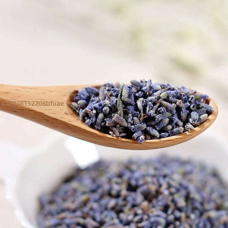 100% High-quality Natural Bulk Lavender Decorative Dried Flowers Used For Candle Making Sachet Pillowcases Filled With Crystal - KIMLUD