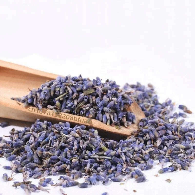 100% High-quality Natural Bulk Lavender Decorative Dried Flowers Used For Candle Making Sachet Pillowcases Filled With Crystal - KIMLUD