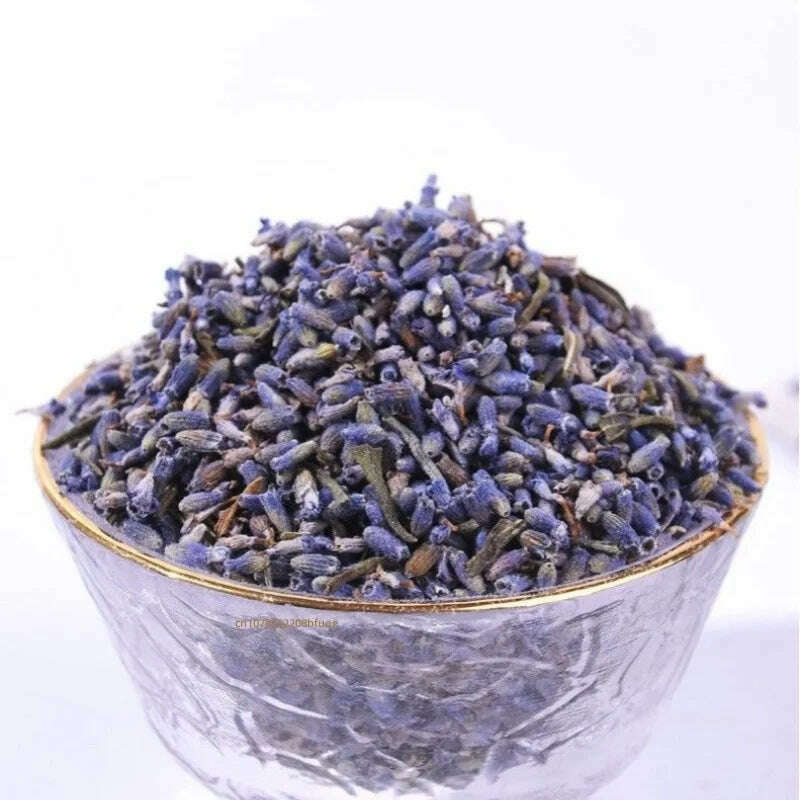 100% High-quality Natural Bulk Lavender Decorative Dried Flowers Used For Candle Making Sachet Pillowcases Filled With Crystal - KIMLUD
