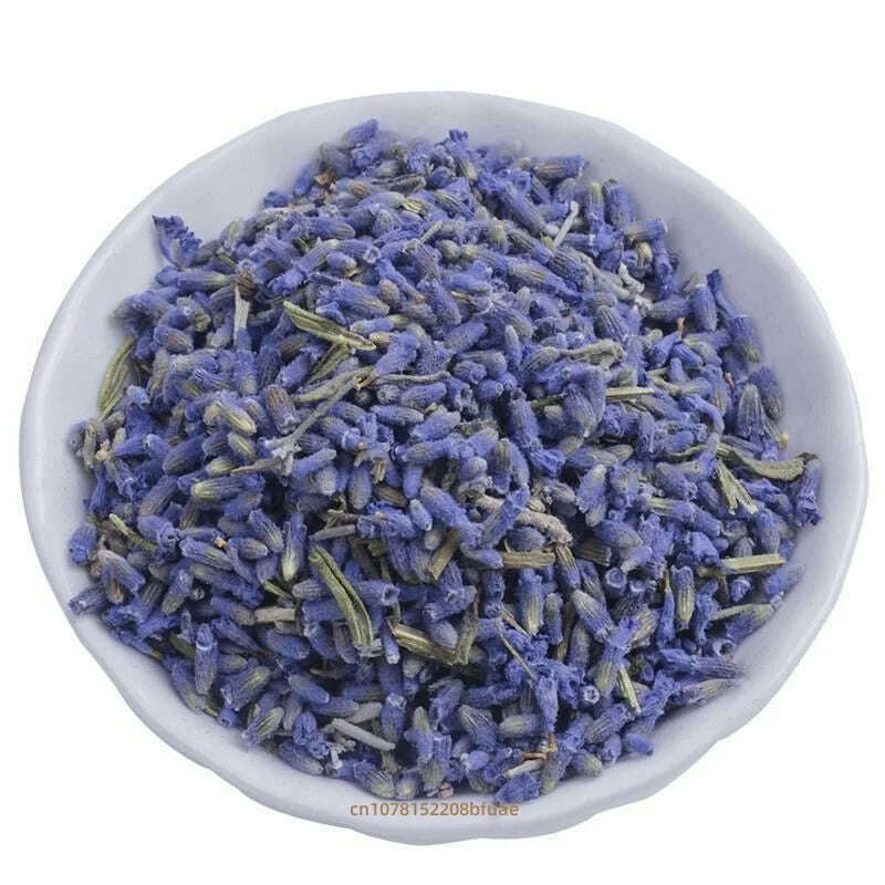 100% High-quality Natural Bulk Lavender Decorative Dried Flowers Used For Candle Making Sachet Pillowcases Filled With Crystal - KIMLUD