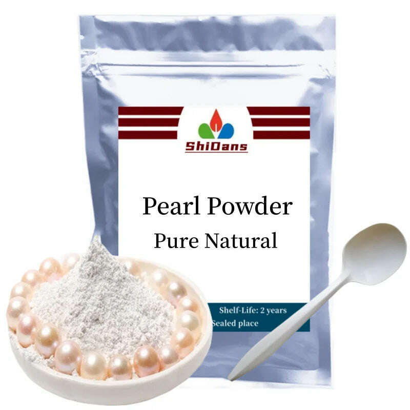 KIMLUD, 100% Natural Pearl Powder Freshly Ground Ultrafine Nanoscale Acne Whitening Diy Handmade, KIMLUD Womens Clothes