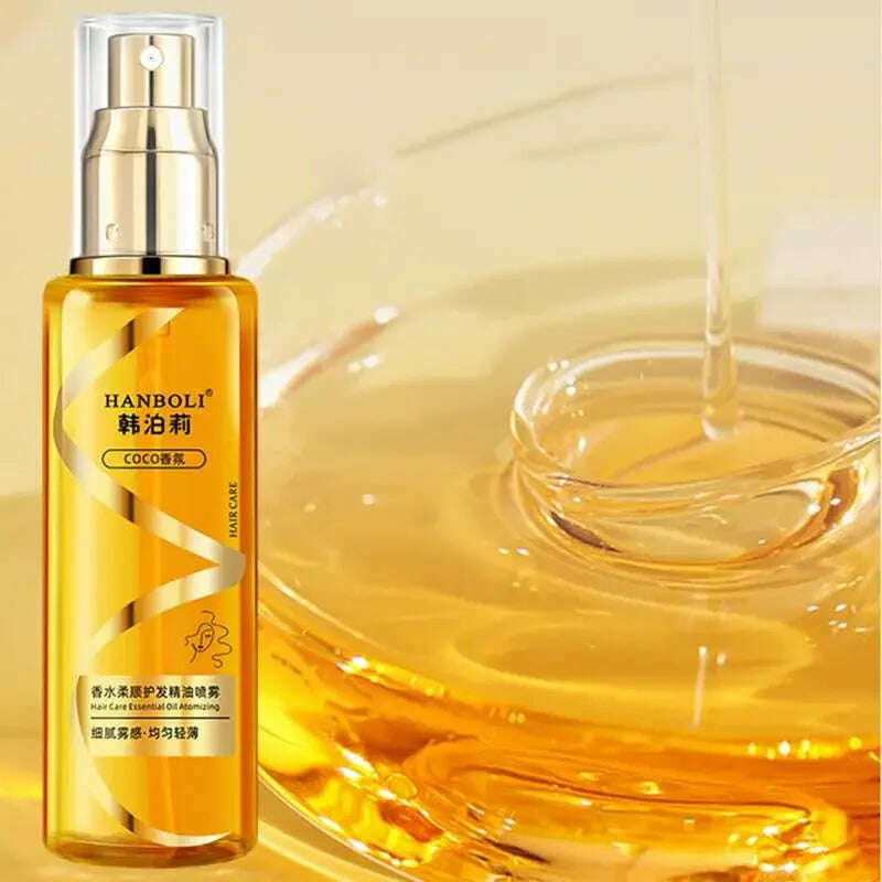 KIMLUD, 100ml Hair Oil Spray Harmless Hair Oil For Curly Hair Oil Sheen Spray For Moisturizing And Nourishing Gift For Women, KIMLUD Womens Clothes