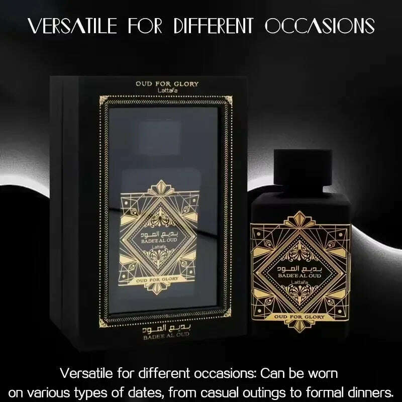 KIMLUD, 100ml Original High Quality Noble Selected Eau De Toilette Unisex Perfume Spray Fragrance Lasting Arabian Dubai Glory Flower, KIMLUD Womens Clothes