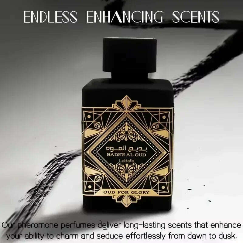 KIMLUD, 100ml Original High Quality Noble Selected Eau De Toilette Unisex Perfume Spray Fragrance Lasting Arabian Dubai Glory Flower, KIMLUD Womens Clothes