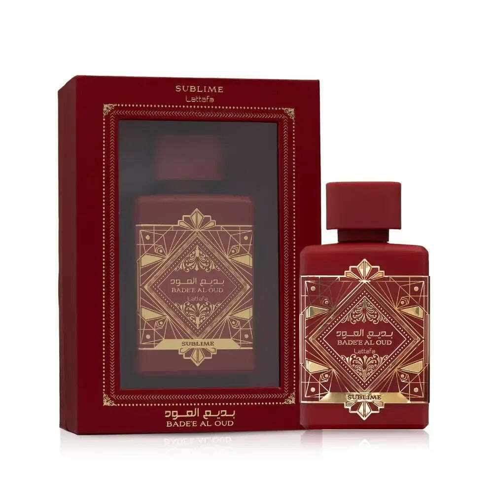 KIMLUD, 100ml Original High Quality Noble Selected Eau De Toilette Unisex Perfume Spray Fragrance Lasting Arabian Dubai Glory Flower, 1PC 100ML Red, KIMLUD APPAREL - Womens Clothes