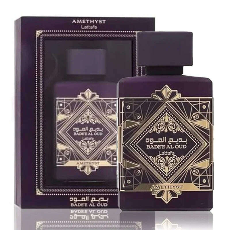 KIMLUD, 100ml Original High Quality Noble Selected Eau De Toilette Unisex Perfume Spray Fragrance Lasting Arabian Dubai Glory Flower, 1PC 100ML Purple, KIMLUD APPAREL - Womens Clothes