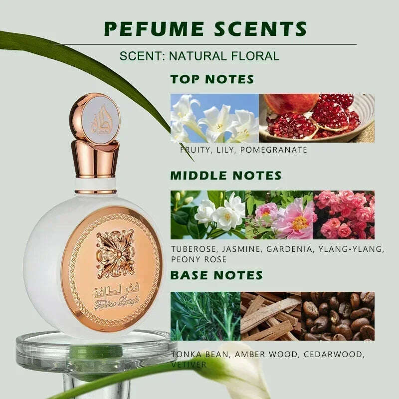 KIMLUD, 100ml Original Perfume Men Women Perfume High Quality Arabic Style Fragrance Natural Fragrance Long Lasting Pheromone Gift, KIMLUD Womens Clothes