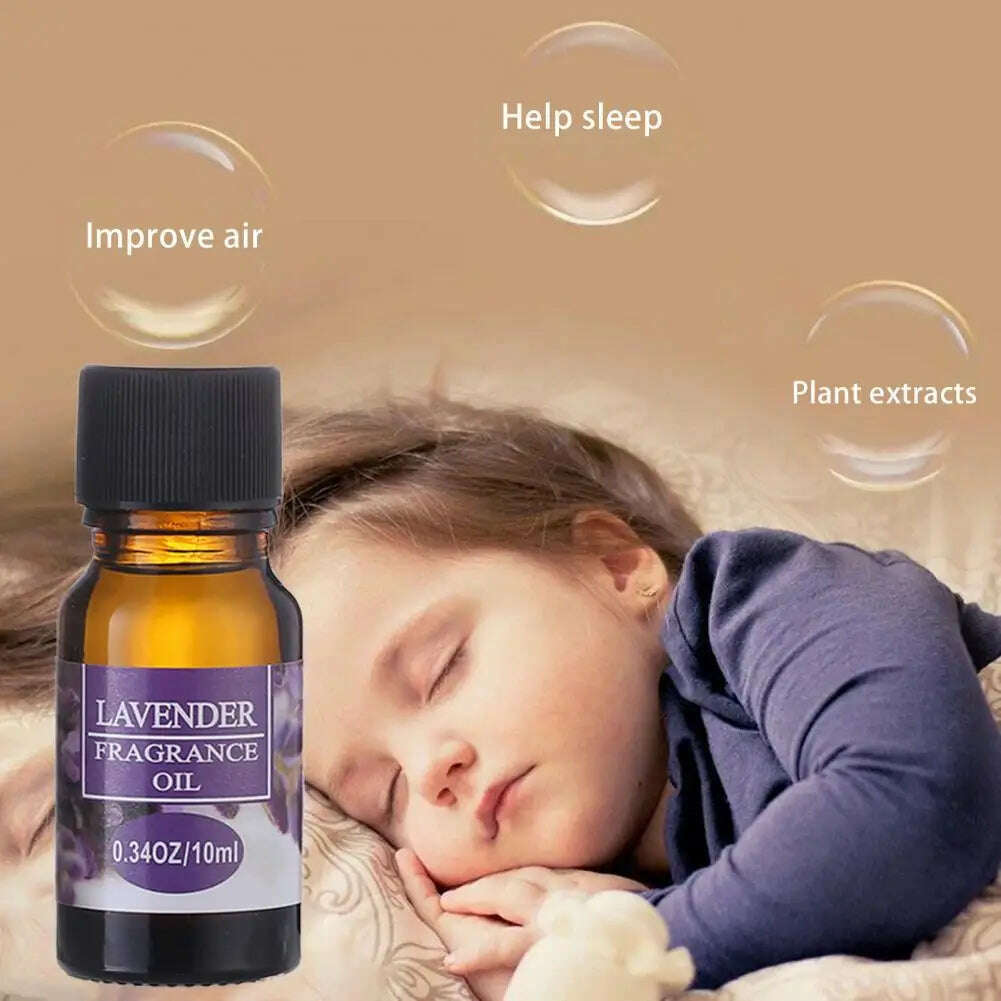 10ml Fragrance Oil Long Lasting Water Soluble Plant Extract Flower Natural Aromas Essential Oil for Diffuser - KIMLUD