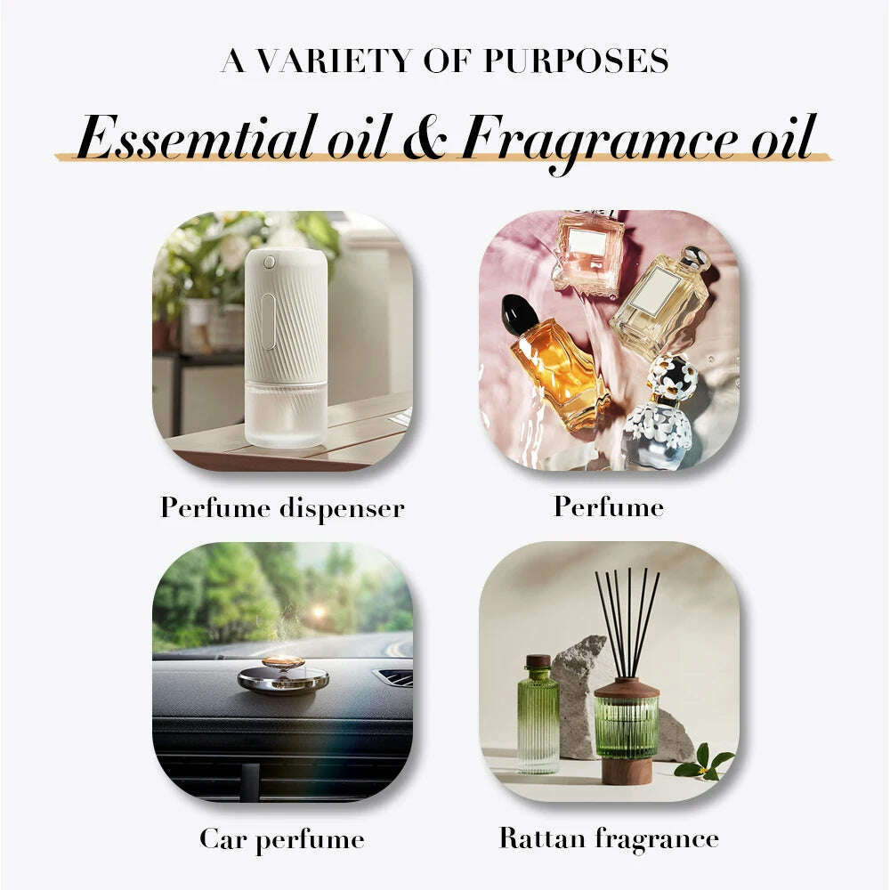 KIMLUD, 10ml Water Soluble Aromatherapy Essential Oil Humidifier Diffuser Essential Oil Home Fragrance Products Reed Diffuser Oils, KIMLUD Womens Clothes