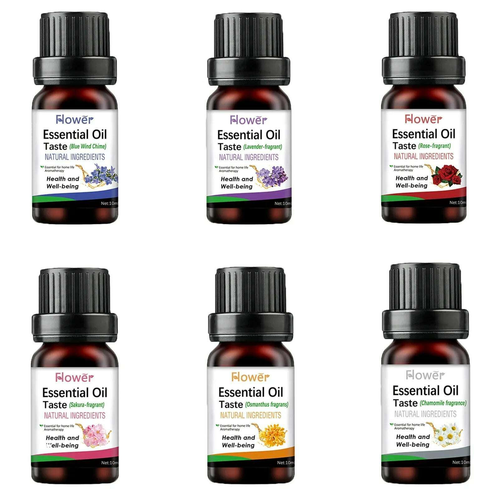 KIMLUD, 10ml Water Soluble Aromatherapy Essential Oil Humidifier Diffuser Essential Oil Home Fragrance Products Reed Diffuser Oils, MULTI / United States, KIMLUD APPAREL - Womens Clothes