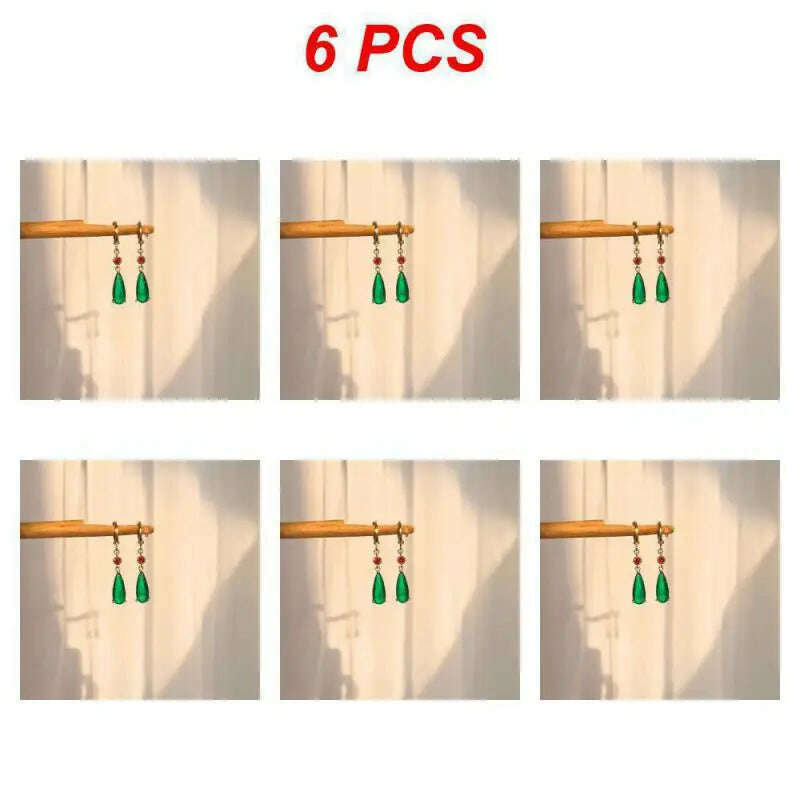 KIMLUD, 1~10PCS New Anime Howl's Moving Castle Ear Studs Howl Costume Earrings Cosplay Jewelry Accessories Gift For Women, Style C 6pcs / CHINA, KIMLUD APPAREL - Womens Clothes
