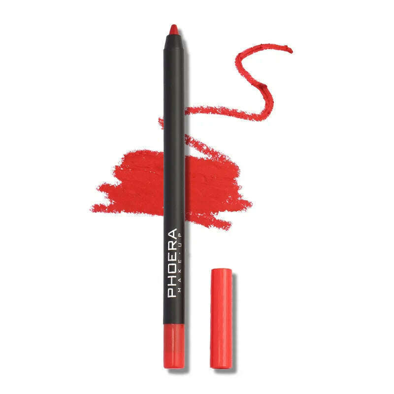 KIMLUD, 12 Colors Matte Brown Lip Liner Waterproof Long Lasting Moisturizing Sexy Lip Pencil Women Natural Lipstick Makeup Lip Cosmetics, 06, KIMLUD APPAREL - Womens Clothes