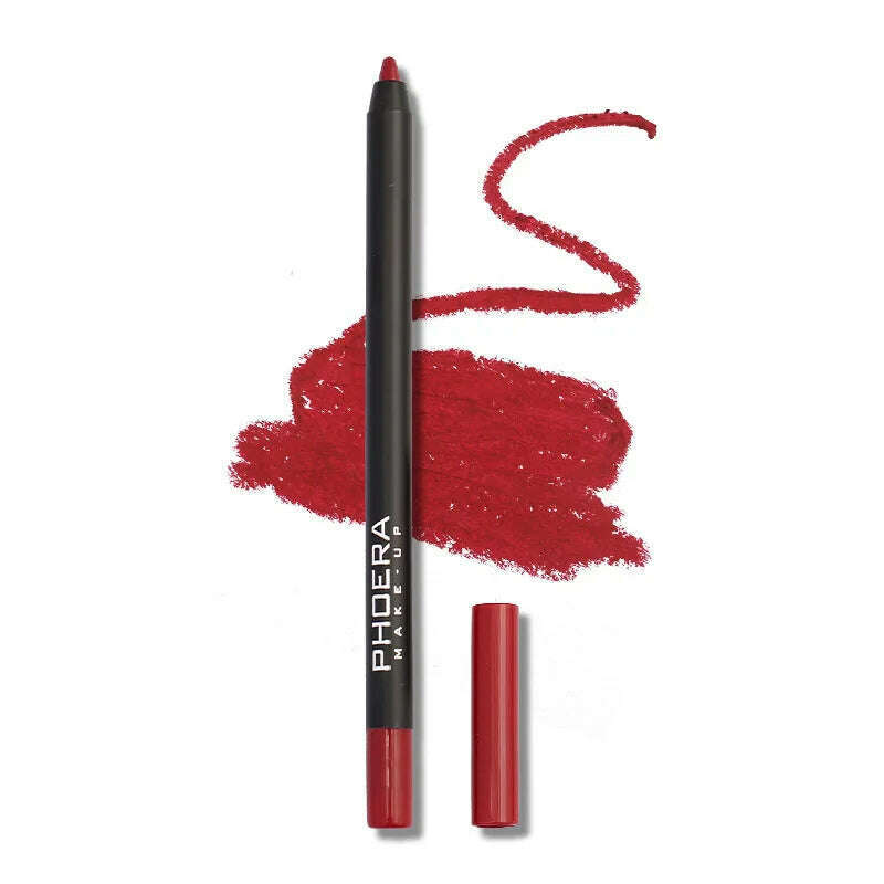 KIMLUD, 12 Colors Matte Brown Lip Liner Waterproof Long Lasting Moisturizing Sexy Lip Pencil Women Natural Lipstick Makeup Lip Cosmetics, 07, KIMLUD APPAREL - Womens Clothes