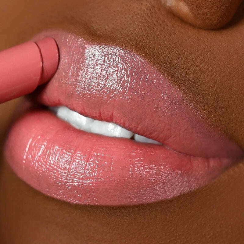 KIMLUD, 12 Colors Matte  Lipstick  Waterproof  Long Lasting Nude Pink Velvet Lipsticks Non Stick Nude Series  Lip Tint  Cosmetic Makeup, KIMLUD Women's Clothes