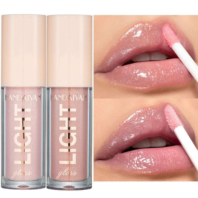 KIMLUD, 12 Colors Mirror Pearl Lip Gloss Waterproof Long Lasting Moisturizing Lipstick Shine Glitter Lip Gloss Women Makeup Cosmetics, KIMLUD Womens Clothes