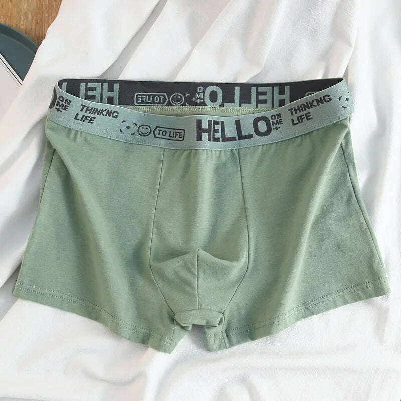 KIMLUD, 12 pieces Mens Underwear Men Cotton Underpants Male Pure Men Panties Shorts Breathable Boxer Shorts Comfortable soft Plus size, KIMLUD Womens Clothes