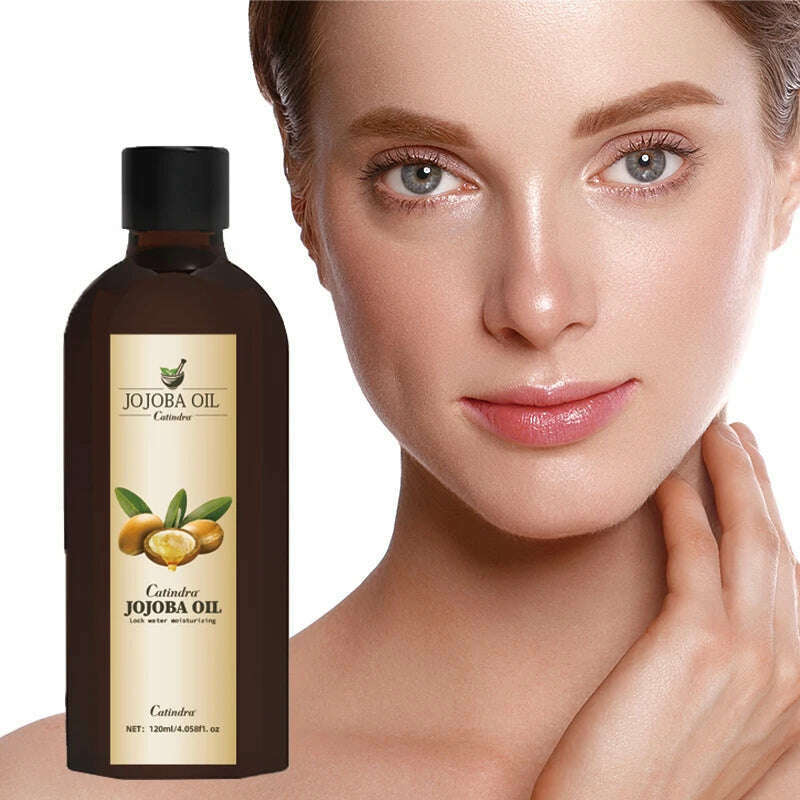120ml Jojoba Oil2 Firm Skin Moisturizing Body Effectively Massage SPA Smooth Body Care Natural Organic Plant Oil - KIMLUD