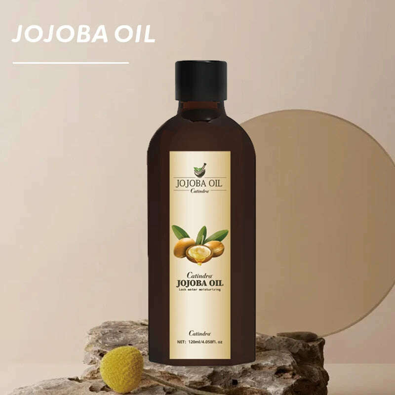 120ml Jojoba Oil2 Firm Skin Moisturizing Body Effectively Massage SPA Smooth Body Care Natural Organic Plant Oil - KIMLUD