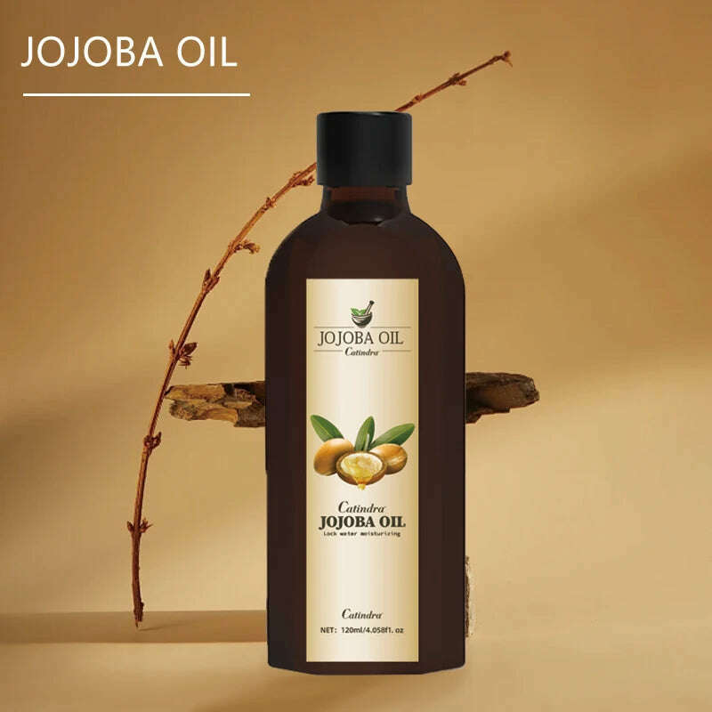 120ml Jojoba Oil2 Firm Skin Moisturizing Body Effectively Massage SPA Smooth Body Care Natural Organic Plant Oil - KIMLUD