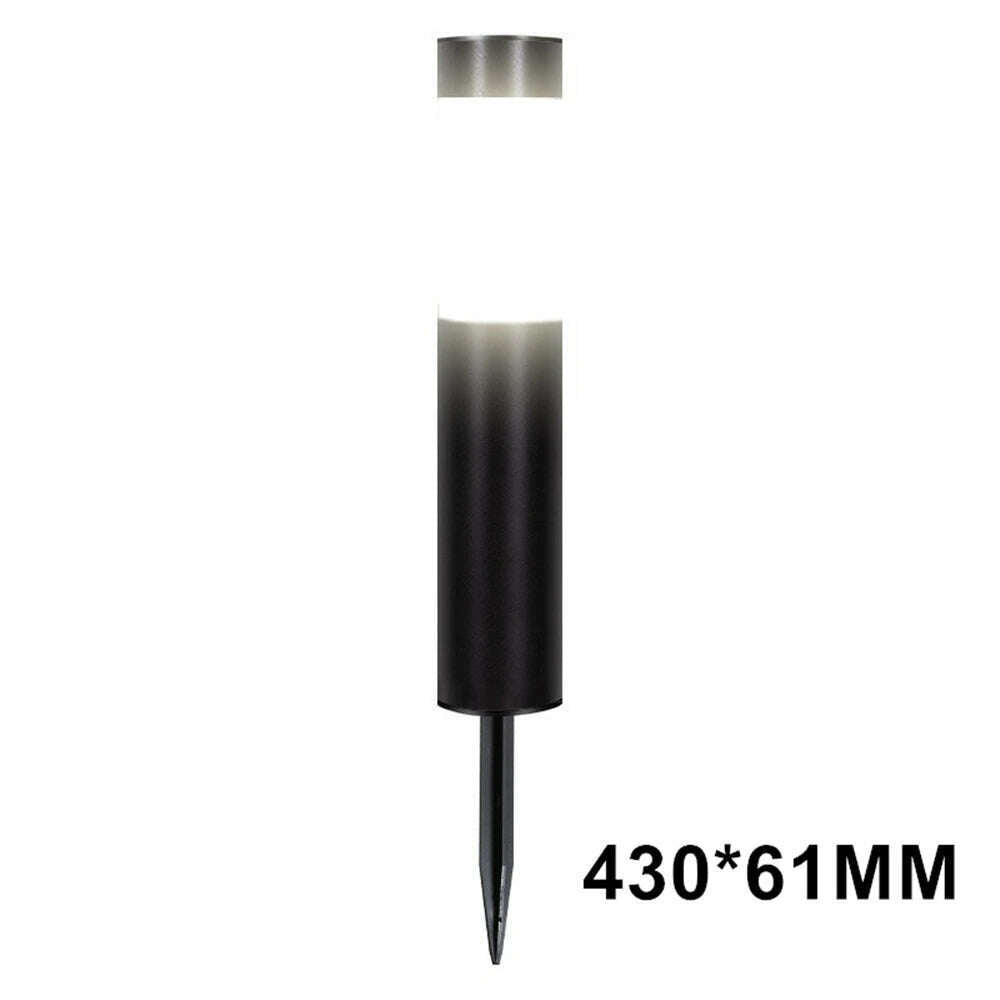 1/2/4 Pack Solar Garden Pathway Lights Outdoor LED Lighting Ground Plug Bollard Light for Patio, Gardens, Pathways,Lawn,Yard - KIMLUD