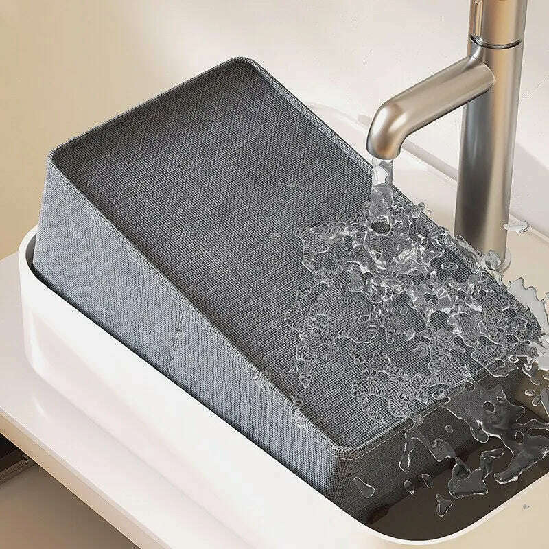 1pc Dustproof Clothes Quilts Storage Bag Organizers with Handle Non-woven Saving Space Bag Travel Storage Bedroom Bedding Bag - KIMLUD