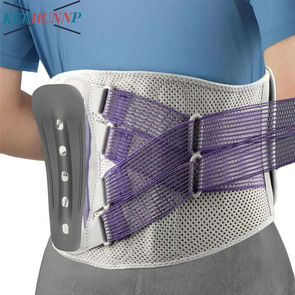 KIMLUD, 1PCS Back Braces for Lower Back Pain,Lumbar Support for Men & Women,Breathable Soft Mesh Fabric Back Support for Home & Lifting, KIMLUD Womens Clothes