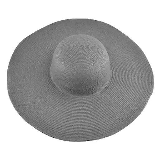 2019 Women Natural Raffia Straw Hat Ribbon Tie Brim Hat Derby Beach Sun Hat Cap Summer Wide Brim UV Protect Hats Female Cap Summ - KIMLUD