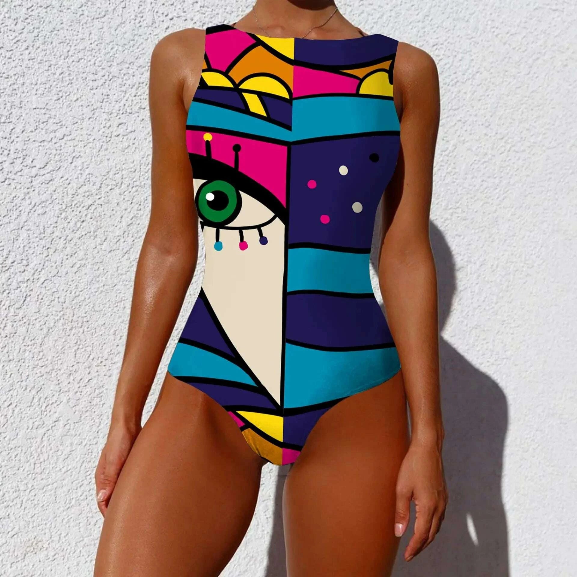 2021 One Piece Swimsuit Women Swimwear Monokini Long Sleeve Printed Floral Female Bathing Suit Surfing Bodysuit Swim Wear Beach