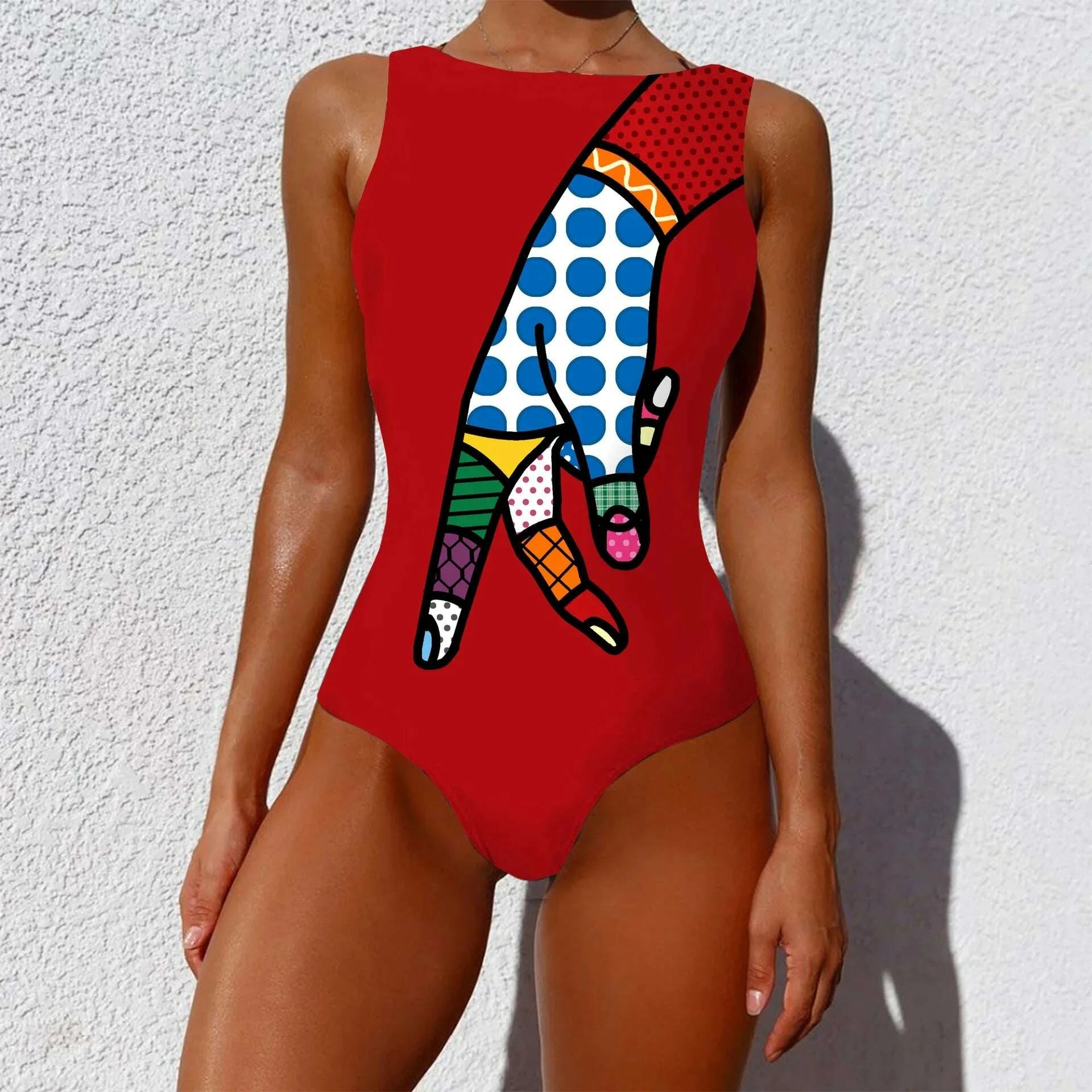 2021 One Piece Swimsuit Women Swimwear Monokini Long Sleeve Printed Floral Female Bathing Suit Surfing Bodysuit Swim Wear Beach