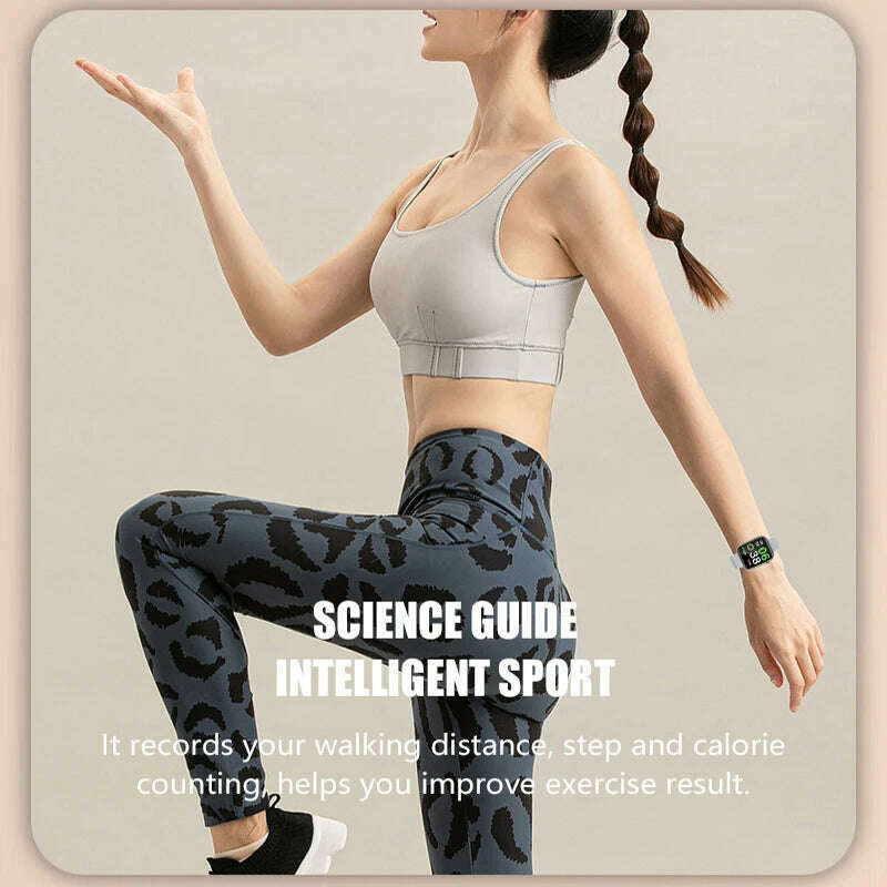 2023 Men Women Smartwatch Bluetooth Call Digital Smart Watch Fitness Clock Sports Waterproof Watches for Girls Kid Xiaomi iPhone - KIMLUD