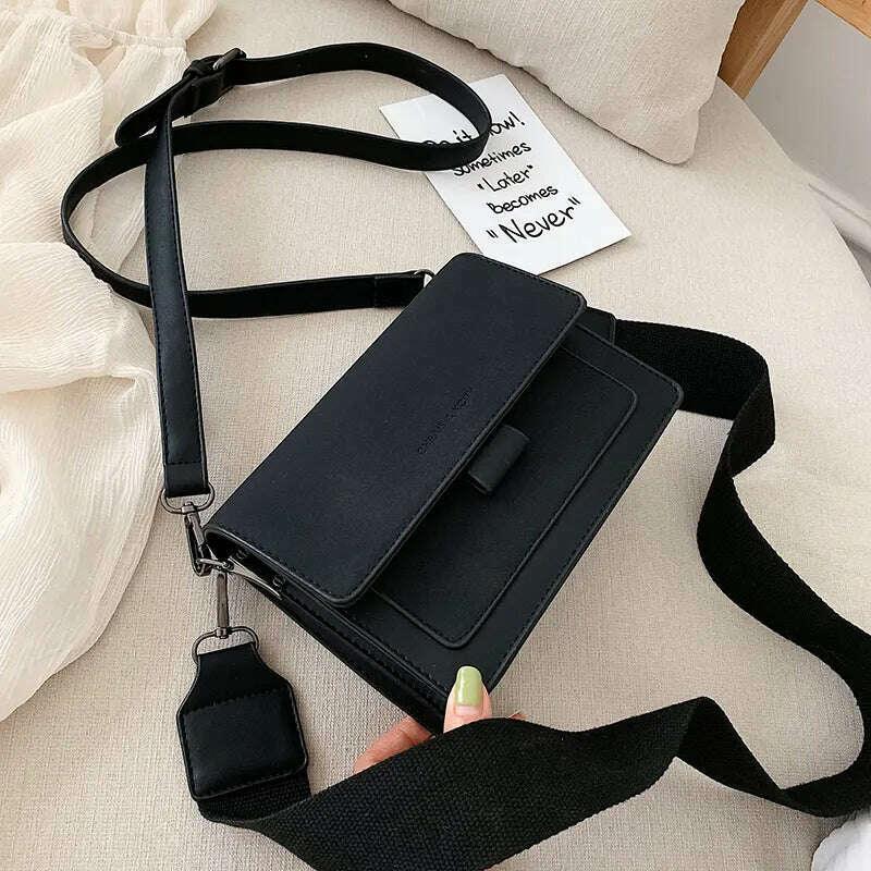 KIMLUD, 2023 New Style Ladies Bags Fashion Shoulder Bags Casual Messenger Bags Frosted Fabric Ladies Bags Mobile Phone Bags Small Bags, KIMLUD Womens Clothes