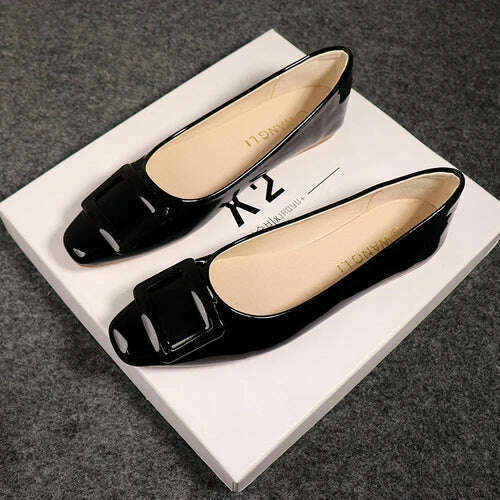 KIMLUD, 2023 Spring Autumn French Classic Square Button Round Head High Heels Fashion Shallow Mouth Versatile Flat Bottom Women's Shoes, KIMLUD Womens ClothesKIMLUD, 2023 Spring Autumn French Classic Square Button Round Head High Heels Fashion Shallow Mouth Versatile Flat Bottom Women's Shoes, 2 / 38, KIMLUD APPAREL - Womens Clothes