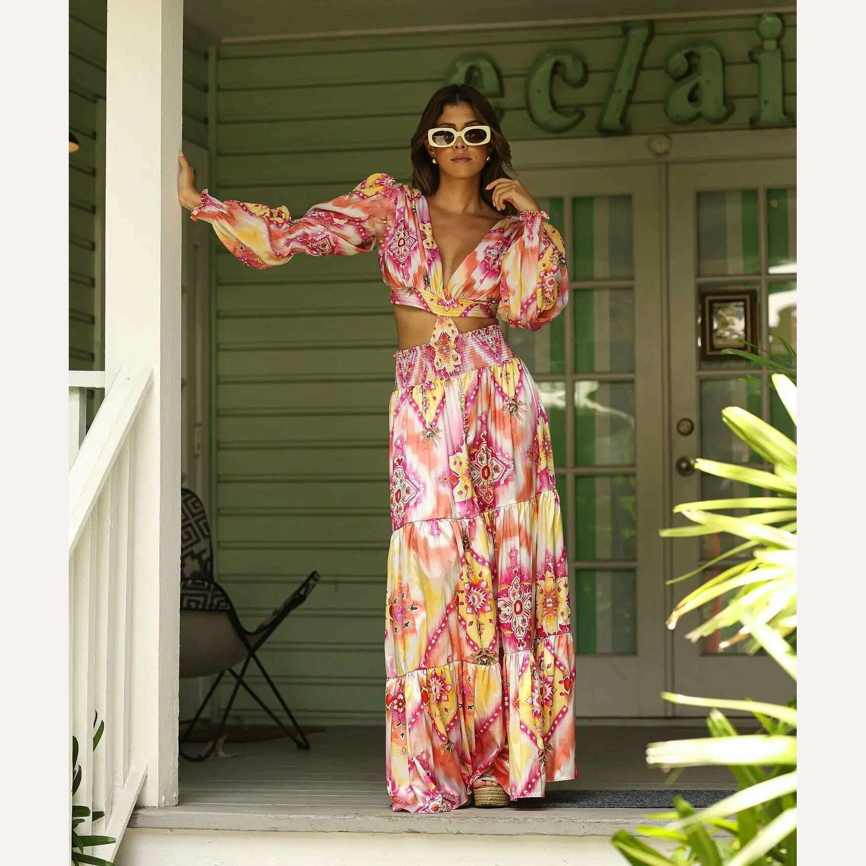 2023 Summer New Fashion Women Dresses Elegant Party Female Evening Dress Sexy Women's Clothing Chic Robes - KIMLUD