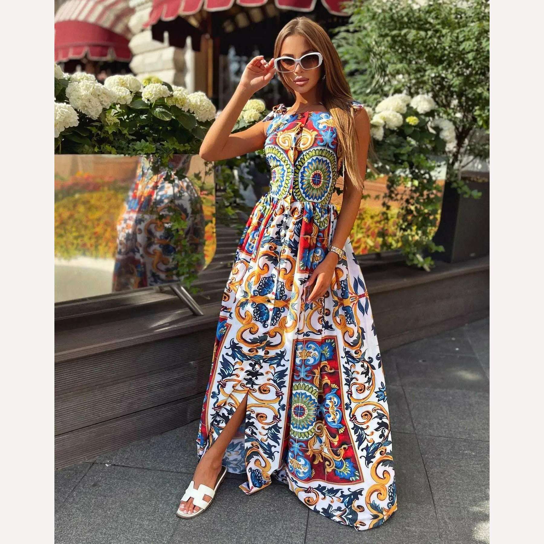 2023 Summer New Fashion Women Dresses Elegant Party Female Evening Dress Sexy Women's Clothing Chic Robes - KIMLUD