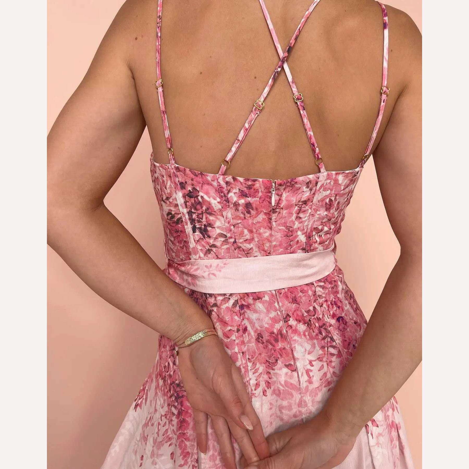 2023 Summer New Fashion Women Dresses Elegant Party Female Evening Dress Sexy Women's Clothing Chic Robes - KIMLUD