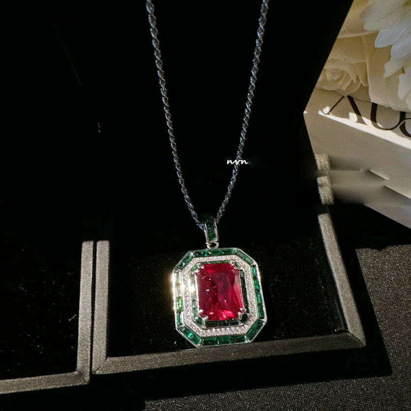 KIMLUD, 2023 Women earrings Columbia Gem Bracelet Vintage Plated 18K Gold Malachite Green Zircon Dragonfly brooch, necklace, KIMLUD APPAREL - Womens Clothes