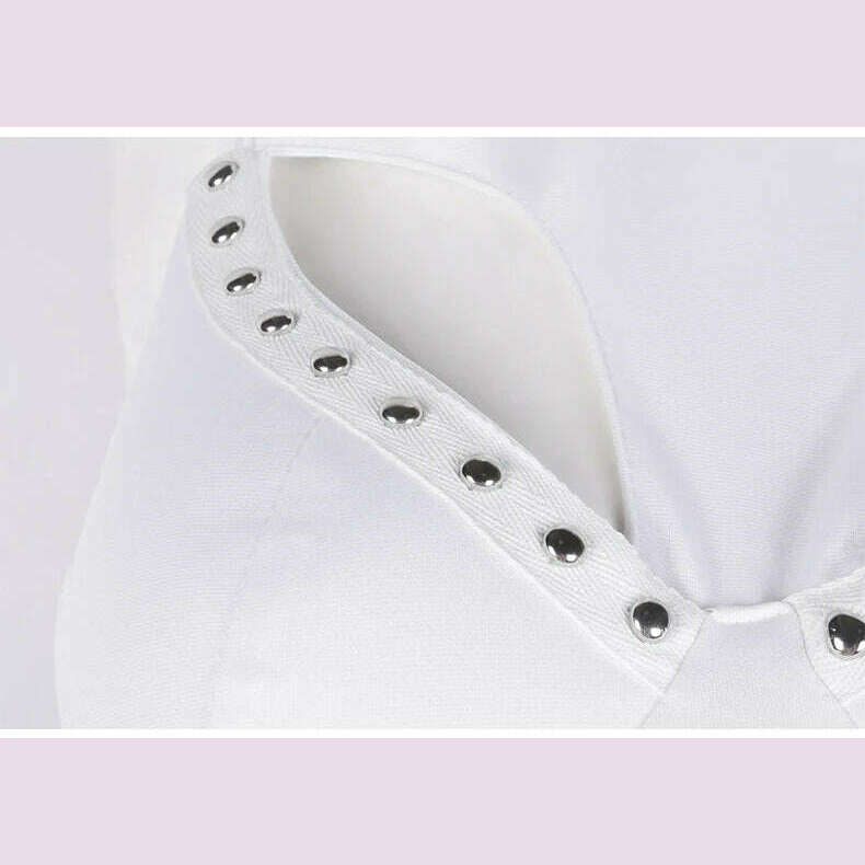 KIMLUD, 2024 New Jazz Dance Costumes For Women White Loose Kpop Outfits Girls Group Gogo Dancers Dress Nightclub Bar Stage Wear DN17932, KIMLUD Womens Clothes